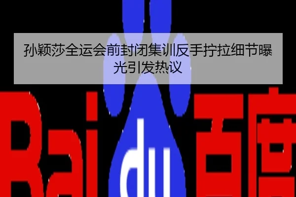 孙颖莎全运会前封闭集训反手拧拉细节曝光引发热议